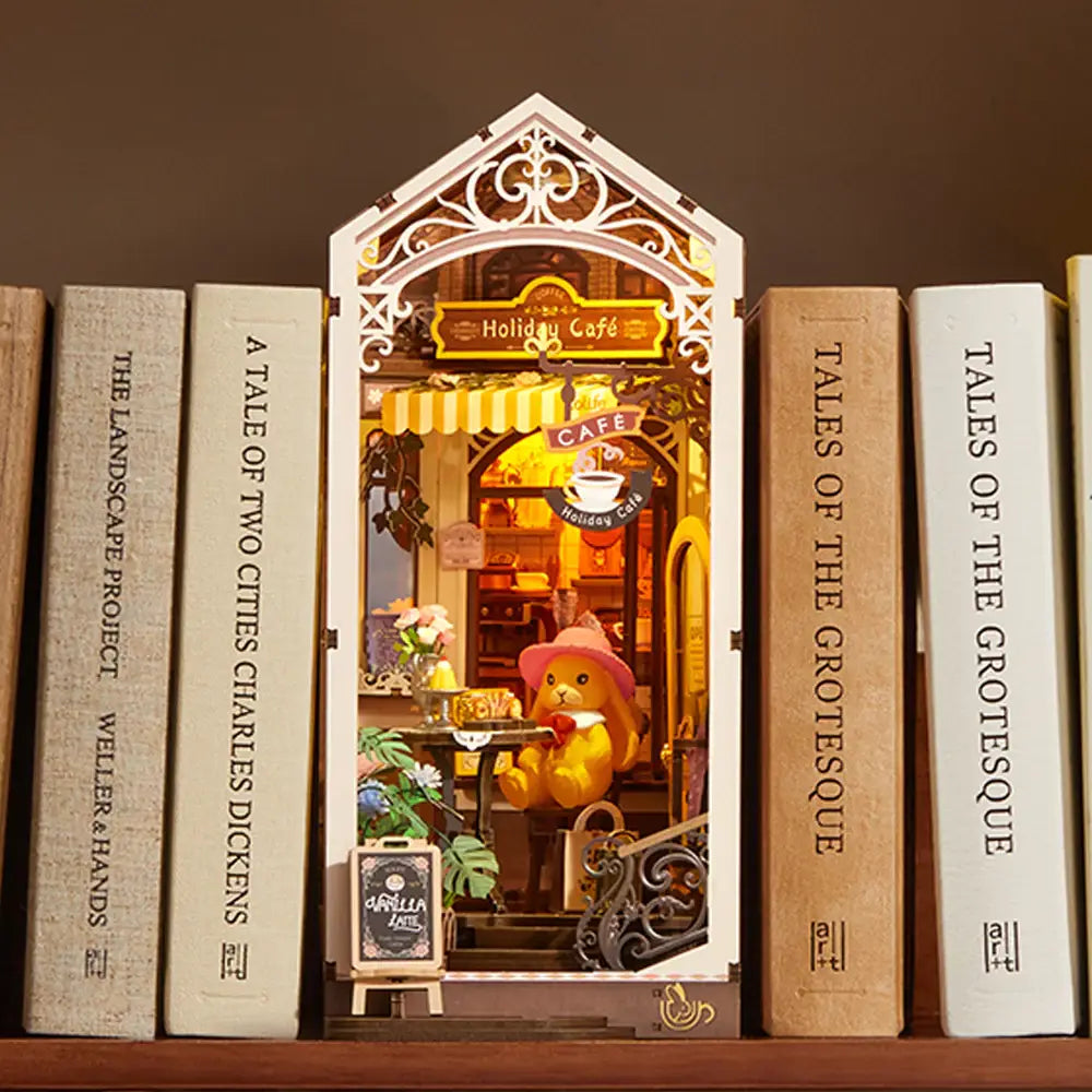 Rolife Holiday Cafe Book Nook
