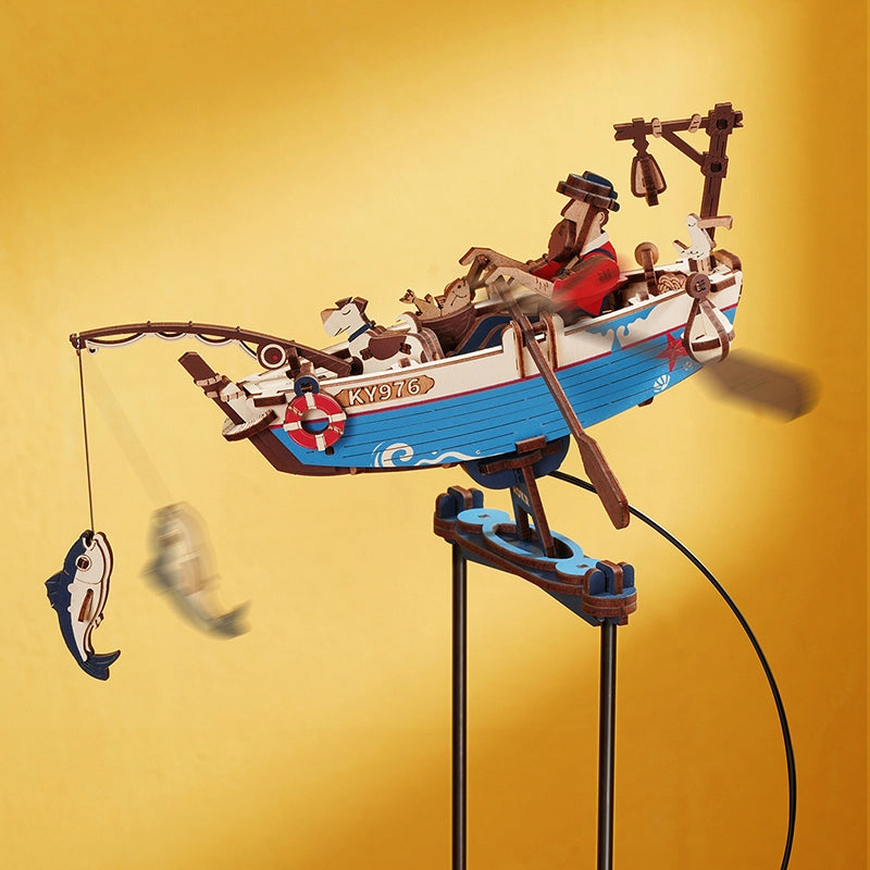 ROKR Ocean Fisher Balance Toy 3D Wooden Puzzle