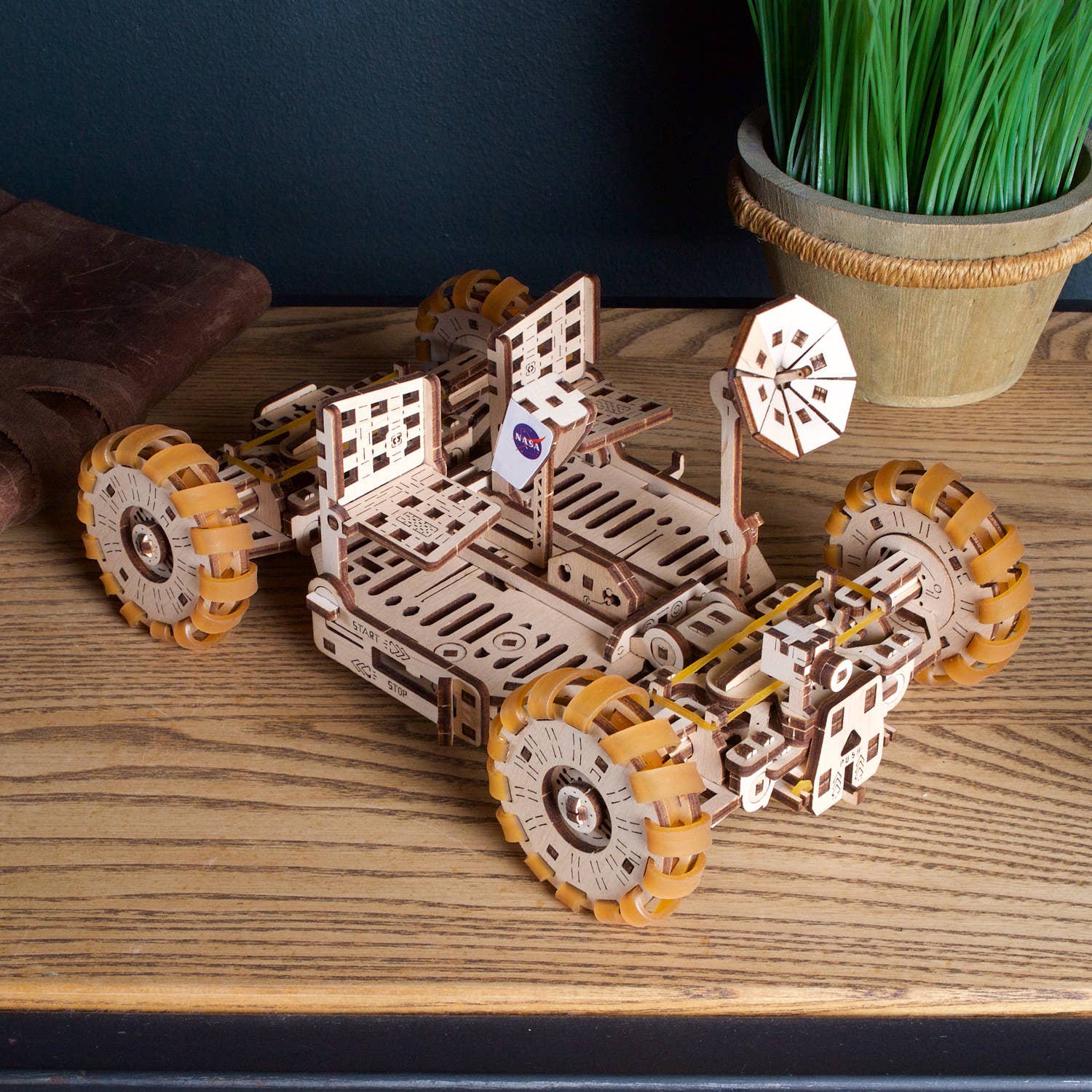 Ugears NASA Lunar Rover | 319-Piece 3D Wooden Puzzle