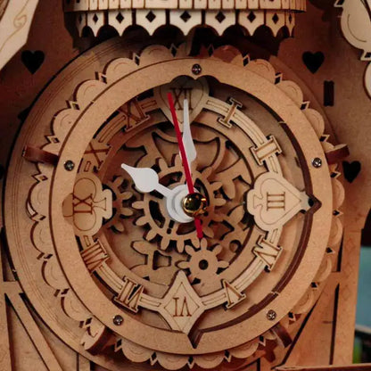 ROKR Cuckoo Clock (Natural Wood) Mechanical Kit