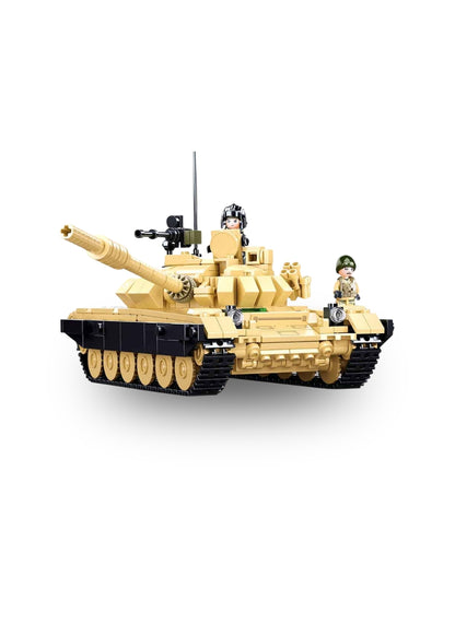 Sluban T-72B3 Main Battle Tank Building Brick Set