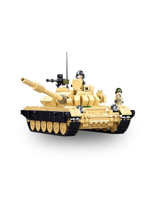 Sluban T-72B3 Main Battle Tank Building Brick Set