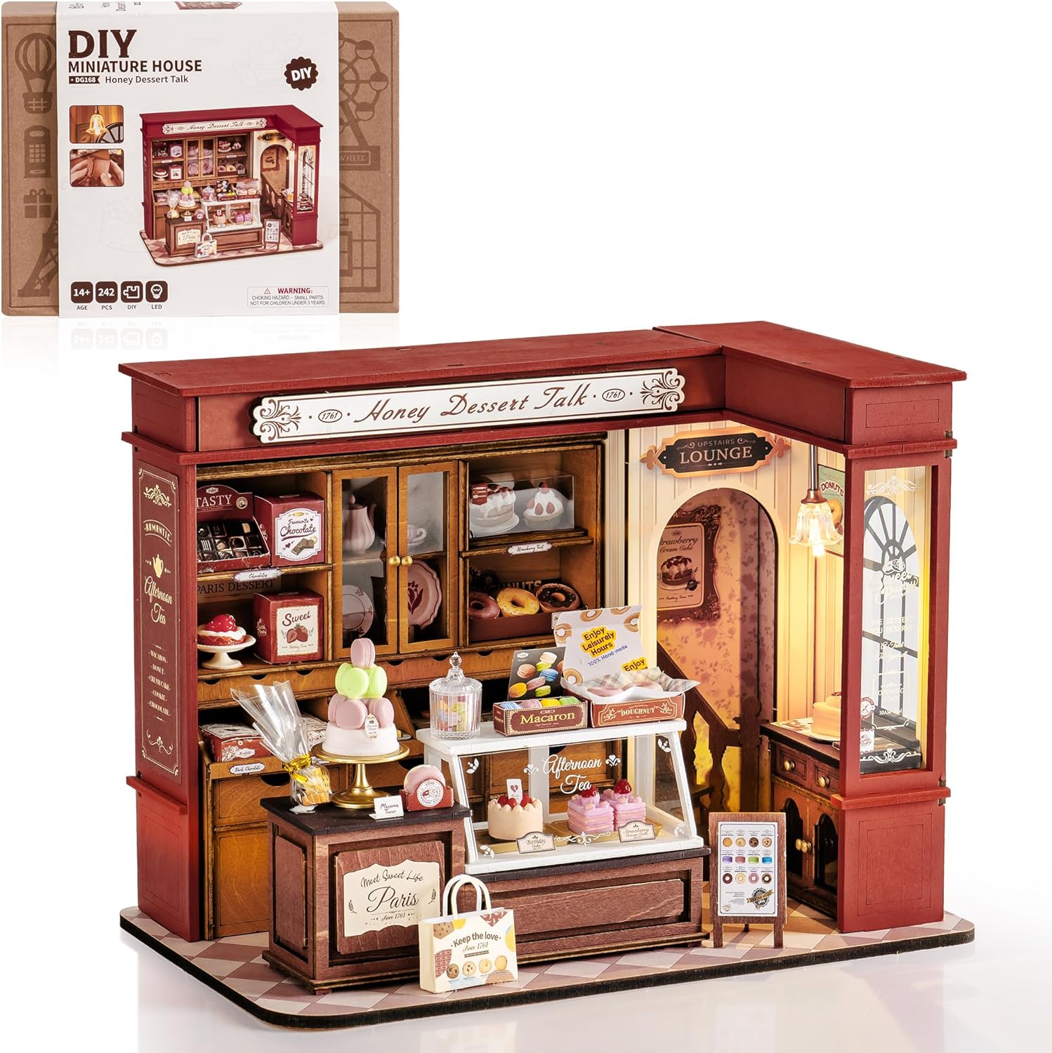 Rolife Honey Dessert Talk DIY Miniature House Kit