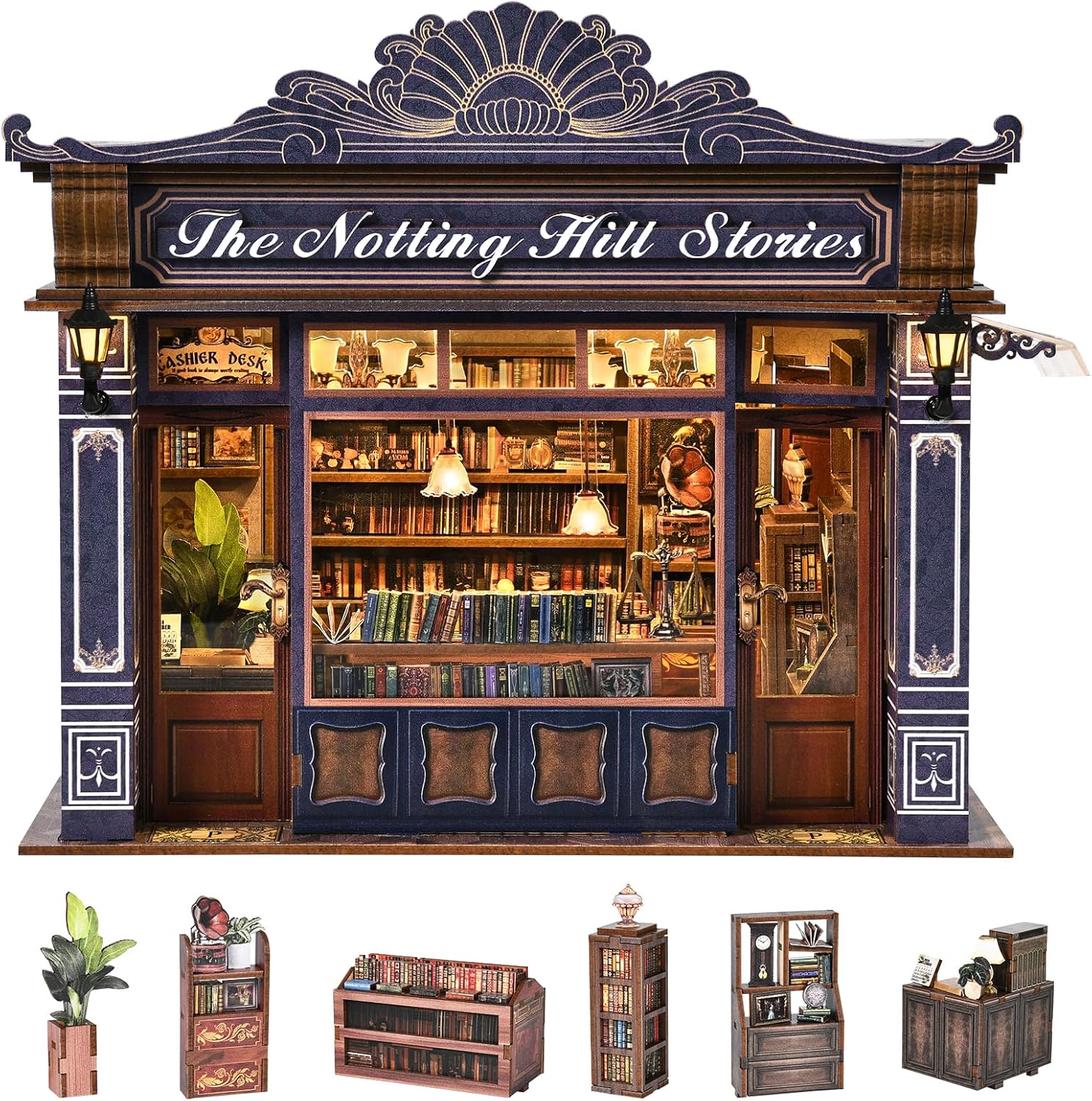 The Notting Hill Stories DIY Miniature House Kit