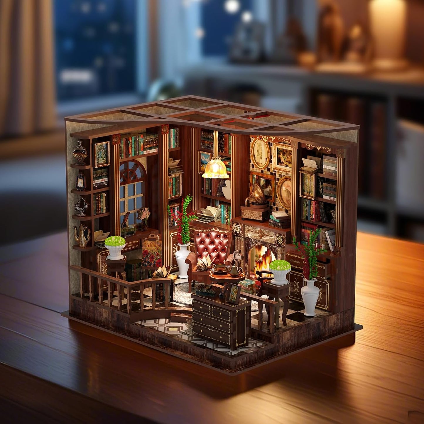Left Bank Study — DIY Book Nook Kit