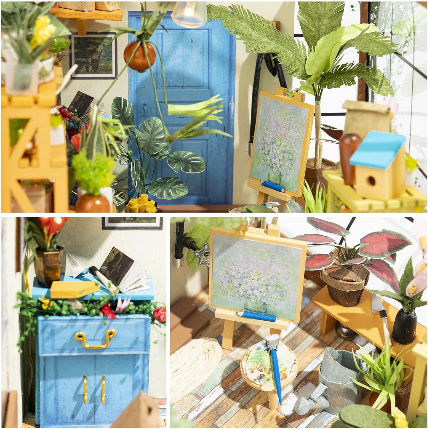 Rolife Cathy's Flower House DIY Miniature House Kit