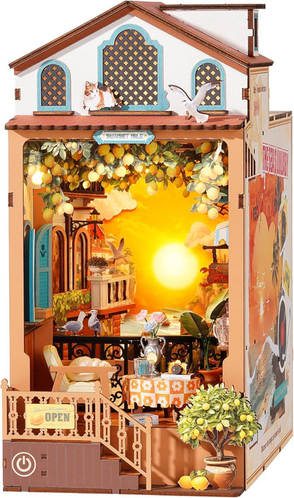 Rolife Sunset Isle Book Nook Kit