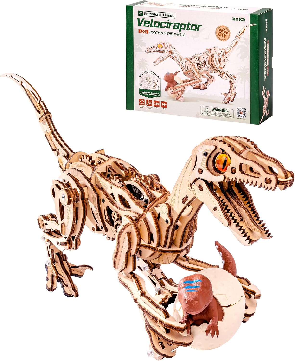 ROKR Velociraptor Mechanical Kit