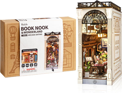 Rolife Arcade Dating DIY Book Nook Shelf Insert