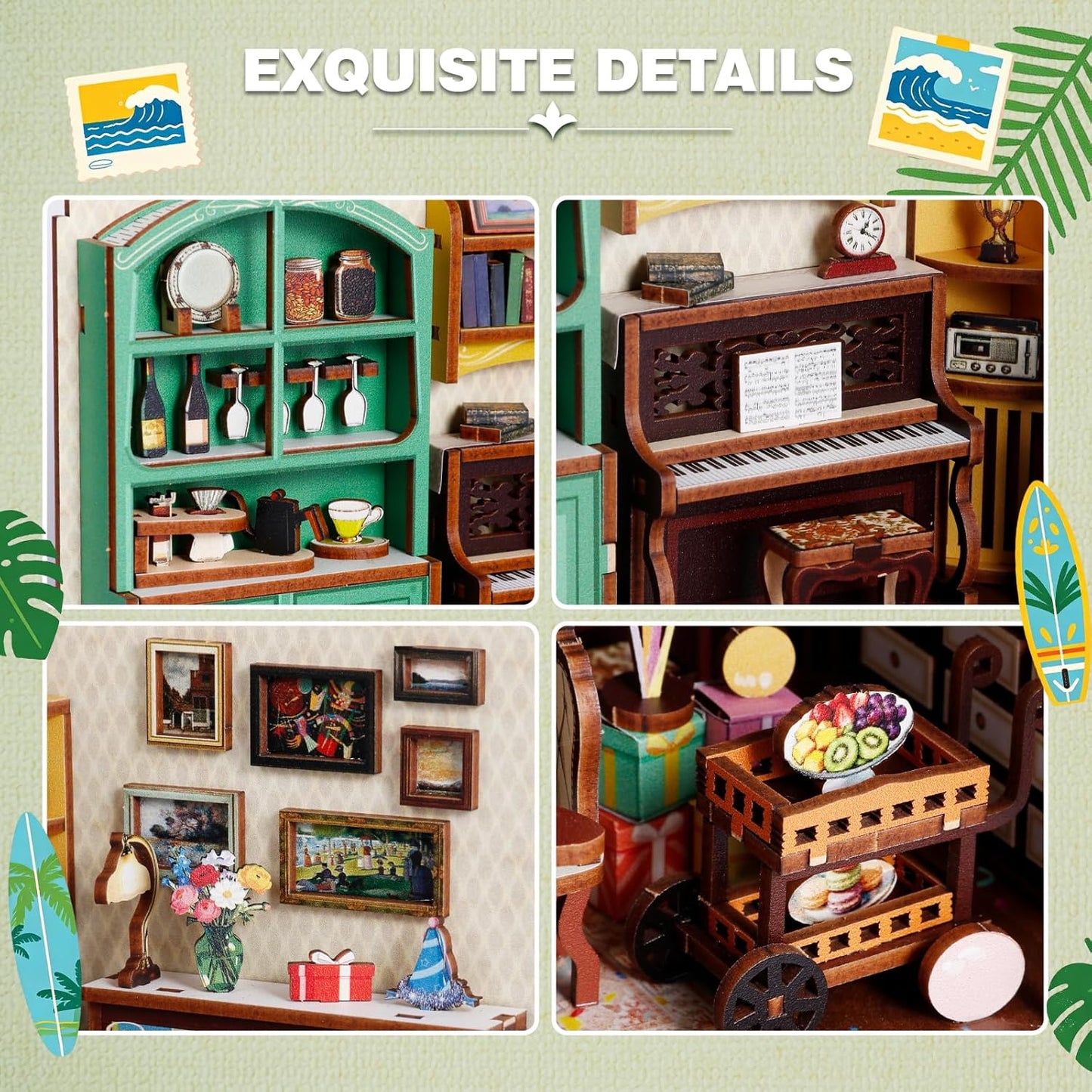 Pool Party DIY Miniature House Kit