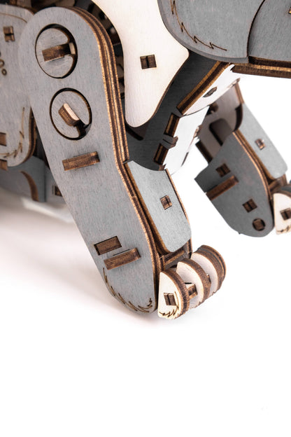 EWA Mechanical Wooden Rabbit Mechanical Kit