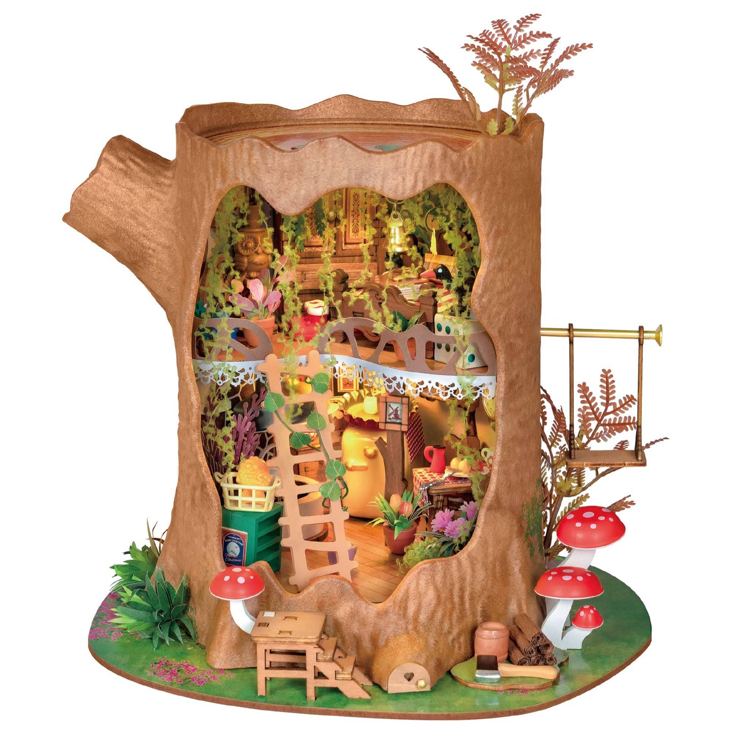 Rolife Fairytale Tree House DIY Miniature House Kit