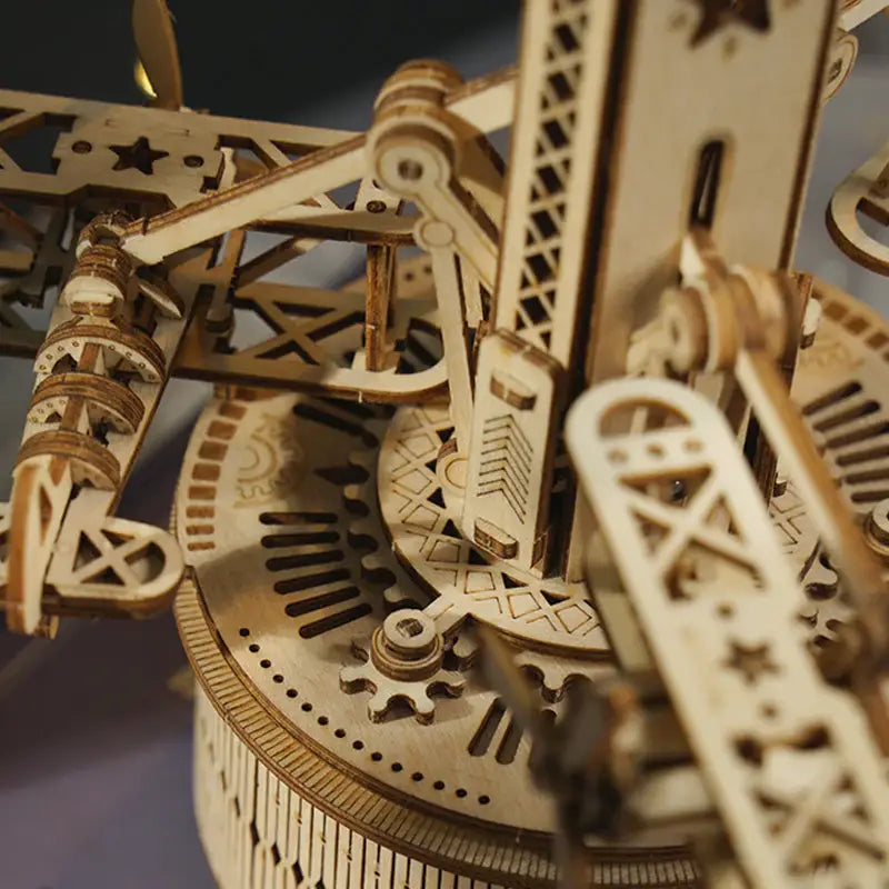 ROKR Airplane Control Tower Music Box Kit