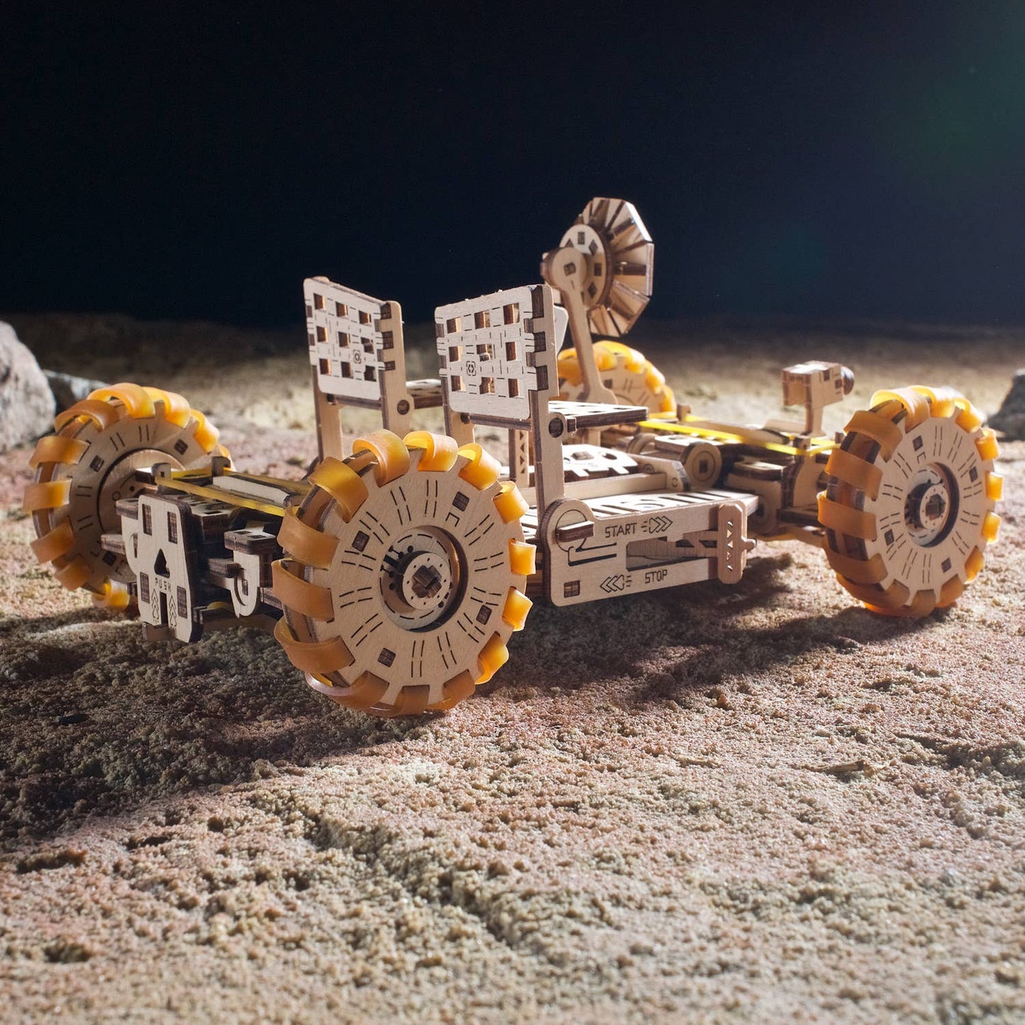 Ugears NASA Lunar Rover | 319-Piece 3D Wooden Puzzle