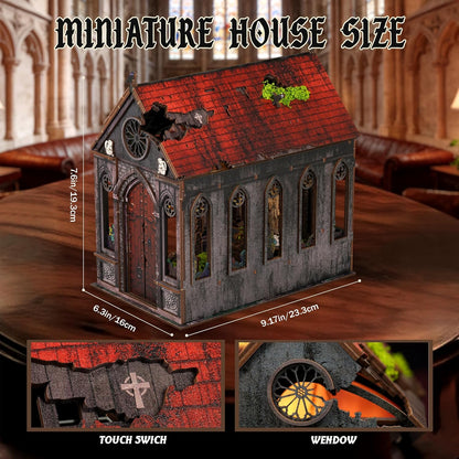 Lost Temple DIY Miniature House Kit