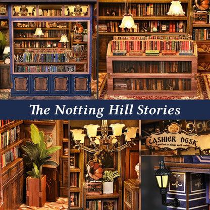 The Notting Hill Stories DIY Miniature House Kit