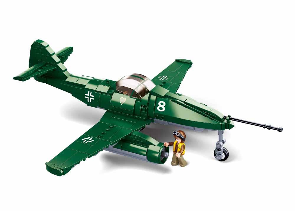 Sluban ME-262 Fighter Plane Building Brick Set