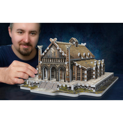 Wrebbit3D The Golden Hall (Edoras) 3D Puzzle