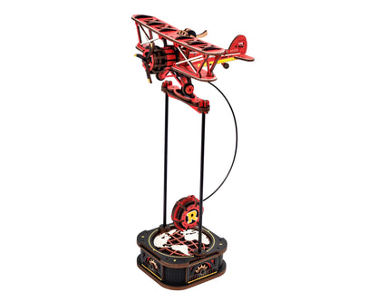 ROKR Gravity Swing Biplane 3D Wooden Puzzle