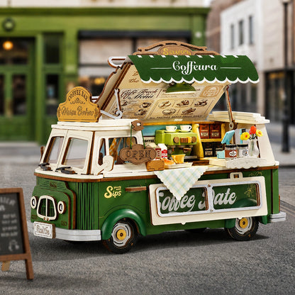 Rolife Leo's Coffee Truck DIY Miniature Kit