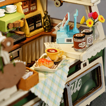 Rolife Leo's Coffee Truck DIY Miniature Kit