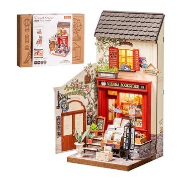 Rolife Vienna Bookstore DIY Book Nook