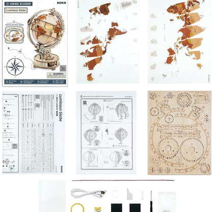 ROKR Luminous Globe Mechanical Kit