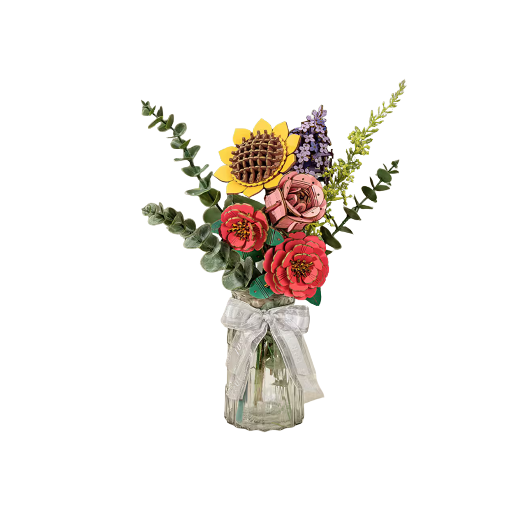 Rowood Wooden Flower Bouquet