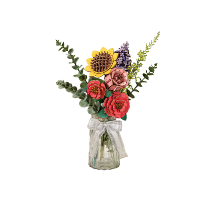 Rowood Wooden Flower Bouquet