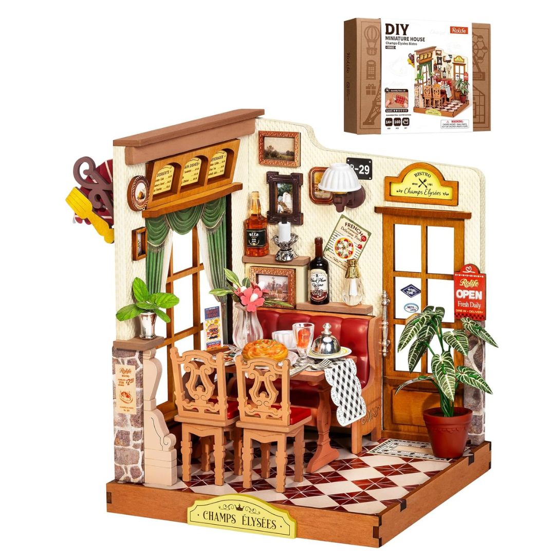 Rolife Champs-Élysées Bistro Miniature House Kit