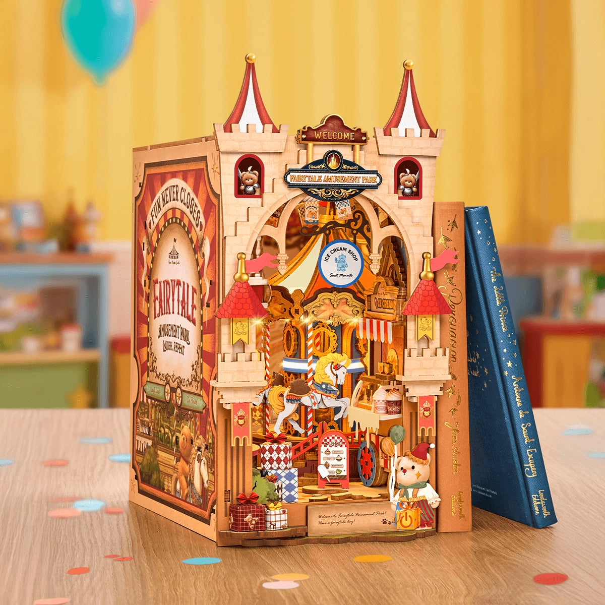 Rolife Fairytale Amusement Park Book Nook Kit