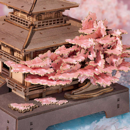 Rolife Sakura Pavilion DIY Miniature House Kit
