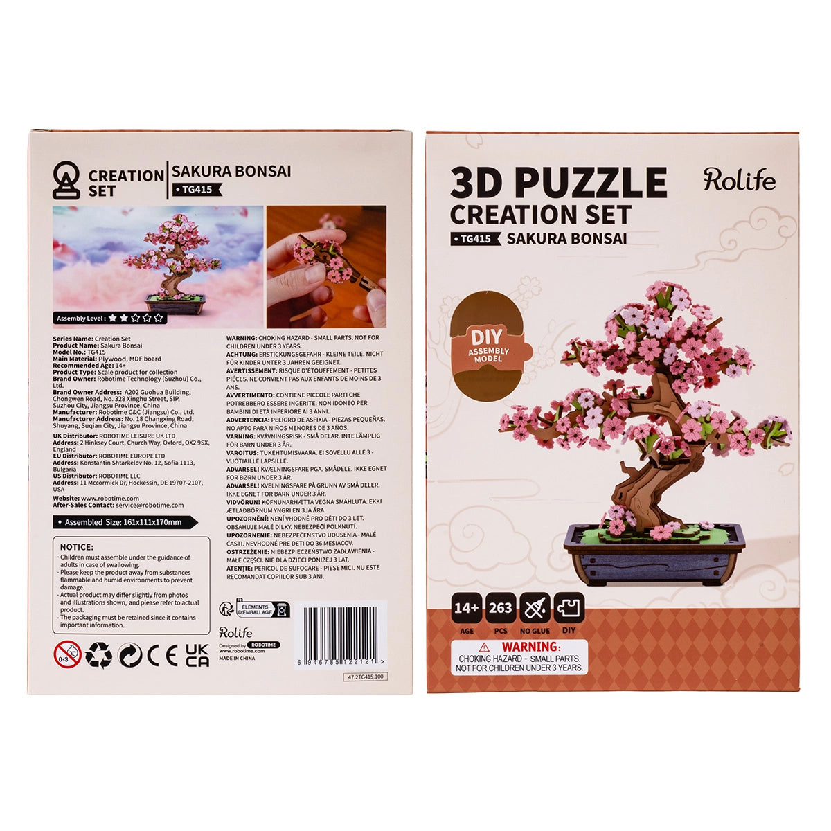 Rolife Sakura Bonsai Creation Set