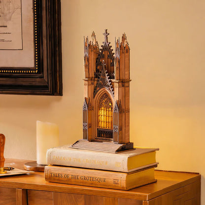 Rolife Twin-Tower Cathedral DIY Miniature House Kit