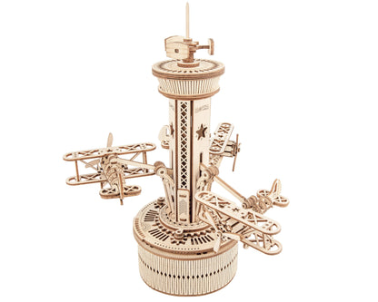 ROKR Airplane Control Tower Music Box Kit