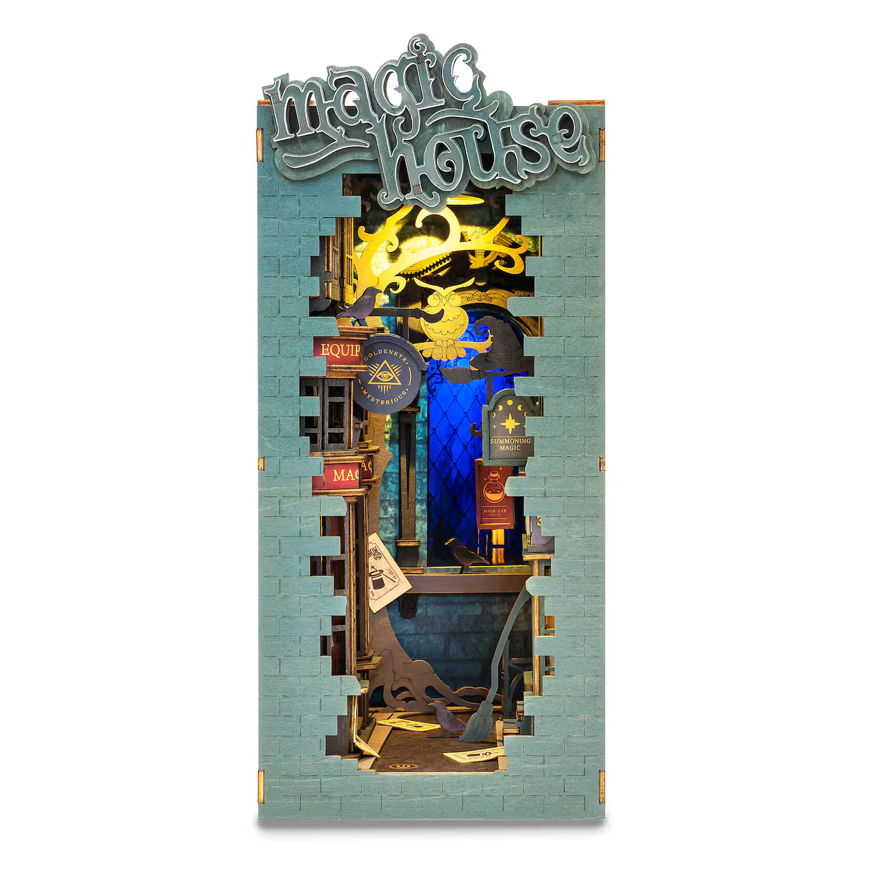 Rolife Magic House Book Nook Kit