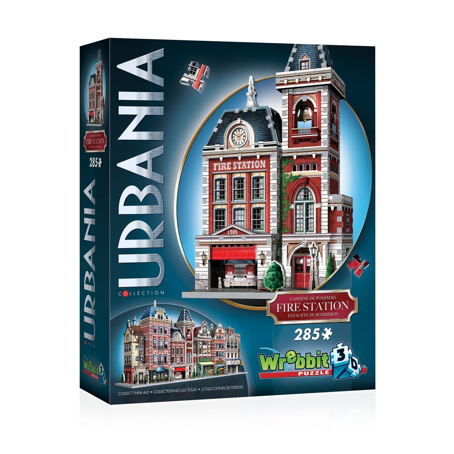 Wrebbit3D Urbania The Fire Station 3D Puzzle
