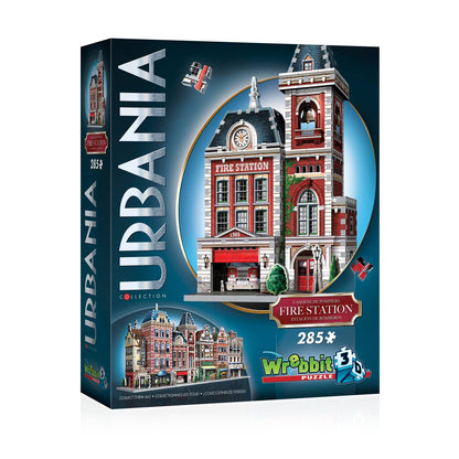 Wrebbit3D Urbania The Fire Station 3D Puzzle