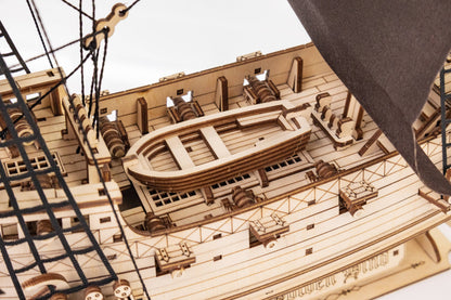 EWA Lord of the Seas Wooden Ship Model