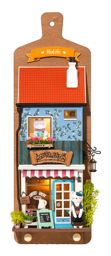Rolife Animal Bakery House Wall-Hanging DIY Kit
