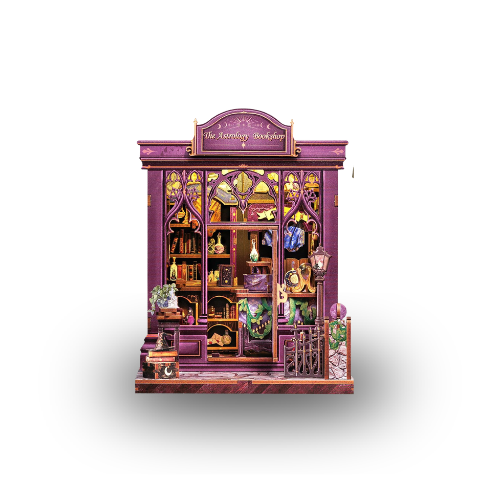 The Astrology Bookshop — DIY Book Nook Kit with LED Light