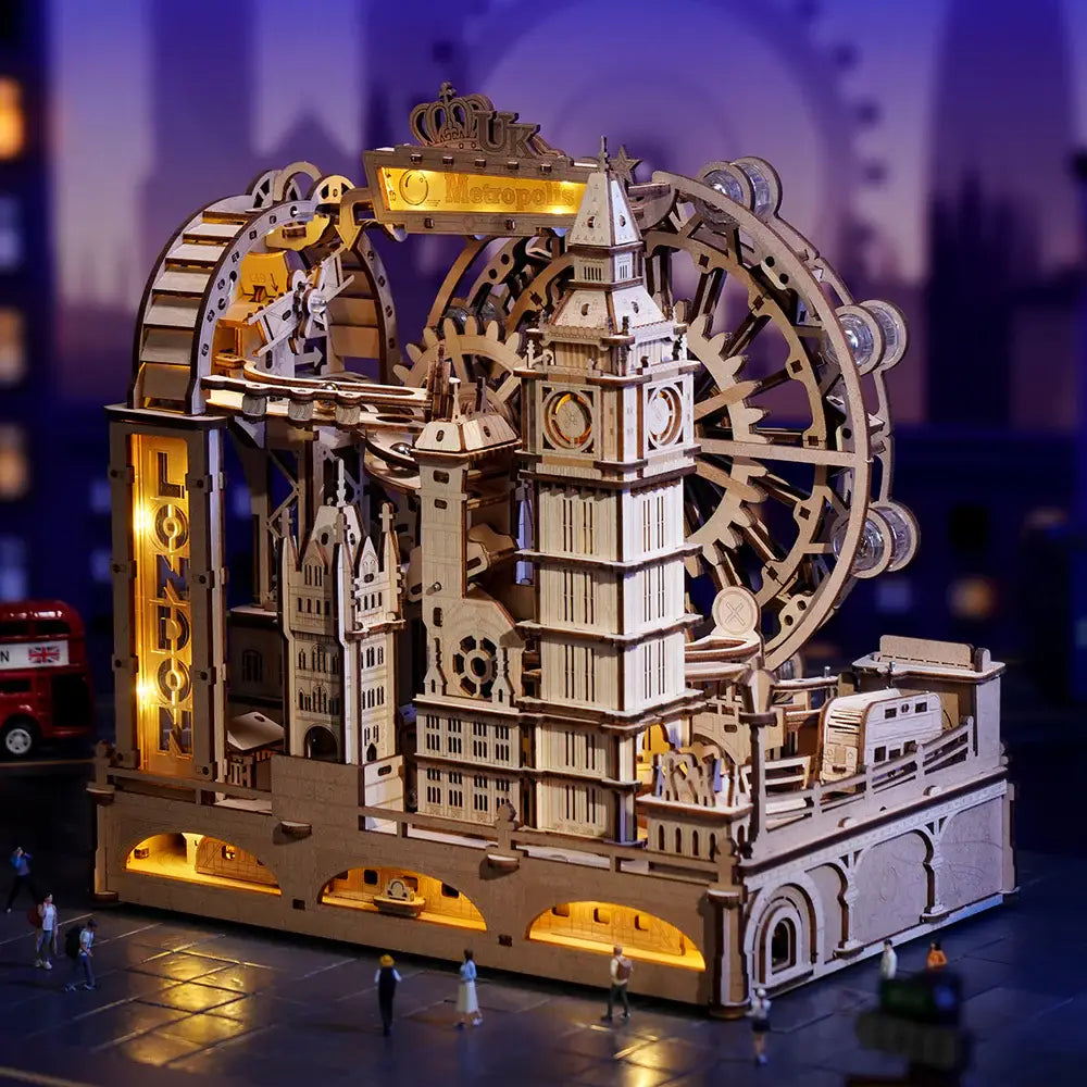 ROKR Marble Travel London 3D Wooden Puzzle