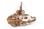 Ugears Tugboat | Self-Propelled 3D Wooden Boat Puzzle