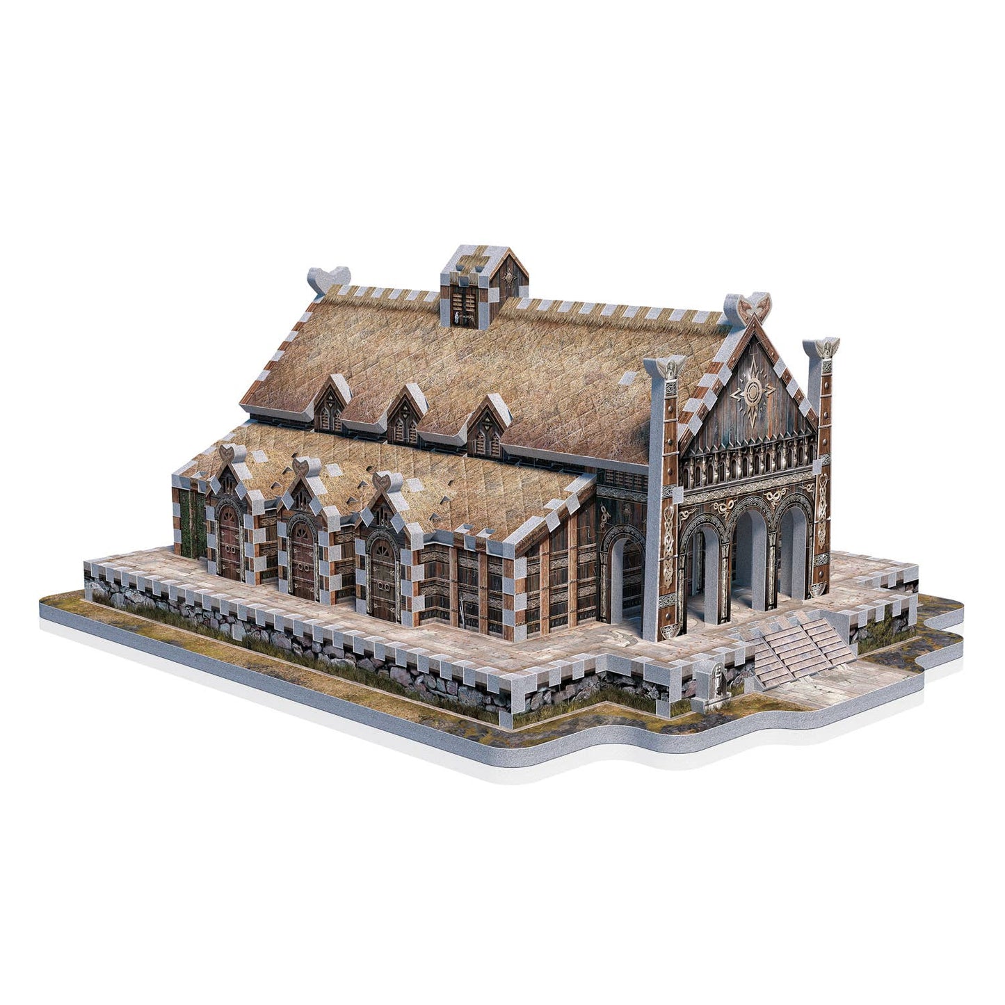 Wrebbit3D The Golden Hall (Edoras) 3D Puzzle