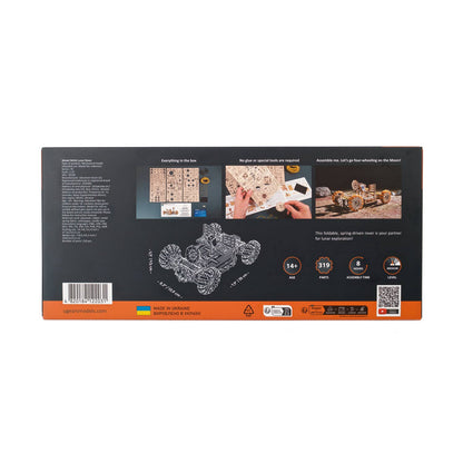 Ugears NASA Lunar Rover | 319-Piece 3D Wooden Puzzle