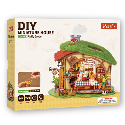 Rolife Fluffy Grove DIY Miniature House Kit