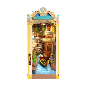 Rolife Romantic Venice | DIY Book Nook Shelf Insert