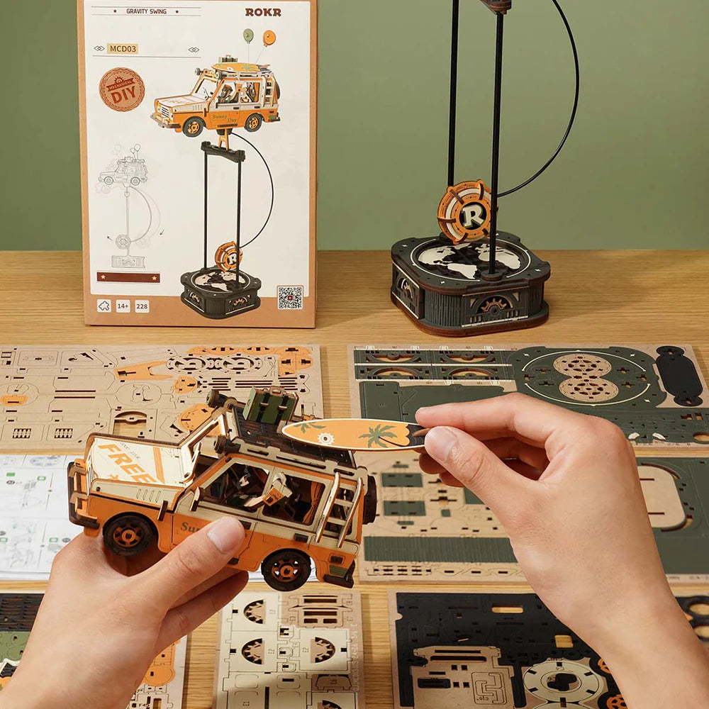 ROKR Road Tripper Pendulum Balance Toy 3D Puzzle