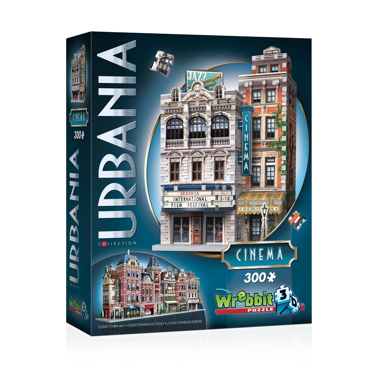 Wrebbit3D Urbania The Cinema 3D Puzzle