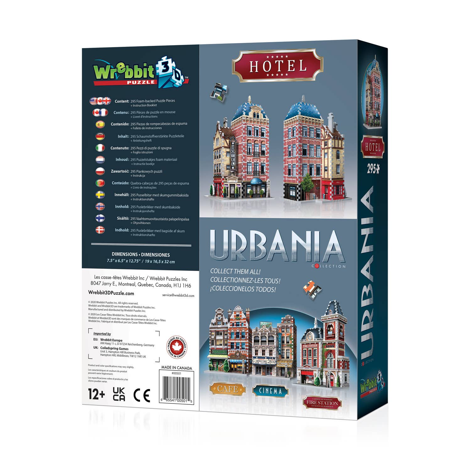 Wrebbit3D Urbania The Hotel 3D Puzzle